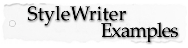 StyleWriter Software