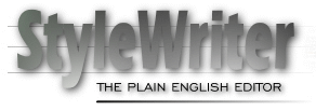 Style Writer - StyleWriter - Grammar Checker - Style Checker - Spell Checker
