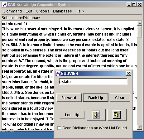Bouvier's Law Dictionary