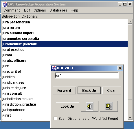 BOUVIER'S LAW DICTIONARY WILD CARD SEARCH