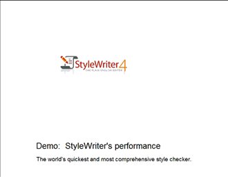 What is StyleWriter?