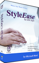 StyleEase for APA Style