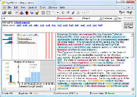 StyleWriter marks up your document and shows you how to edit each sentence. 